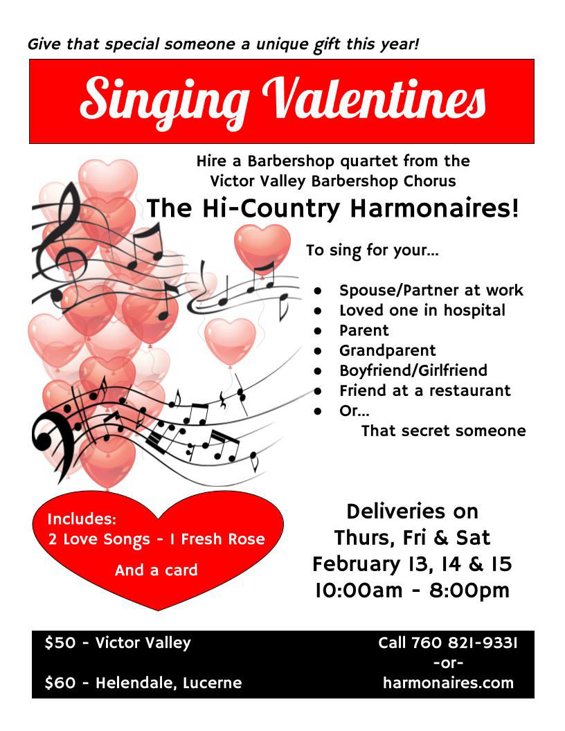 singing valentines bear